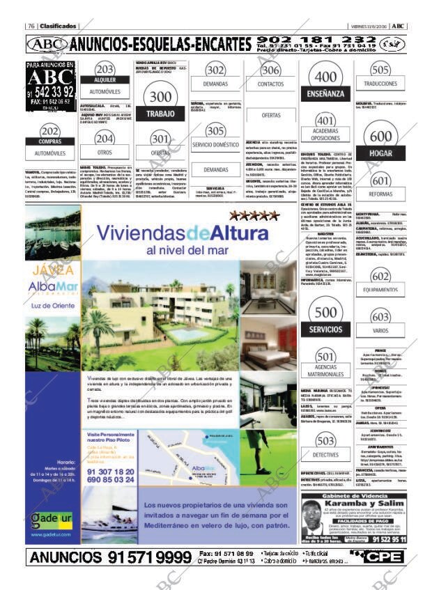 ABC MADRID 11-08-2006 página 92