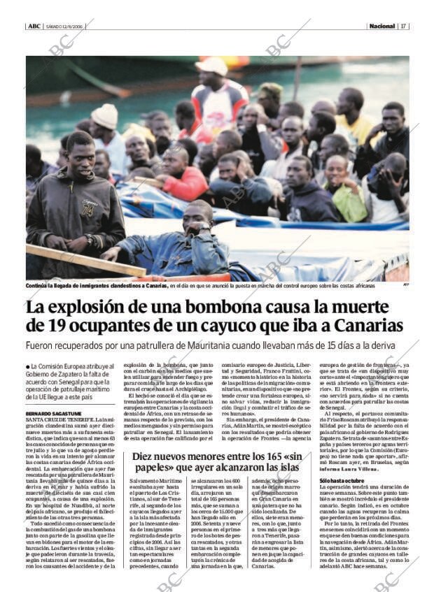 ABC MADRID 12-08-2006 página 17