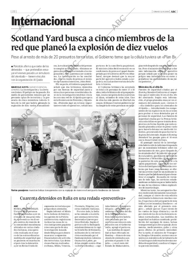 ABC MADRID 12-08-2006 página 22