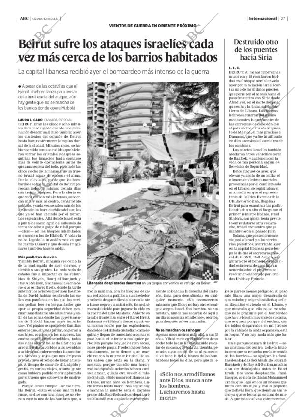 ABC MADRID 12-08-2006 página 27