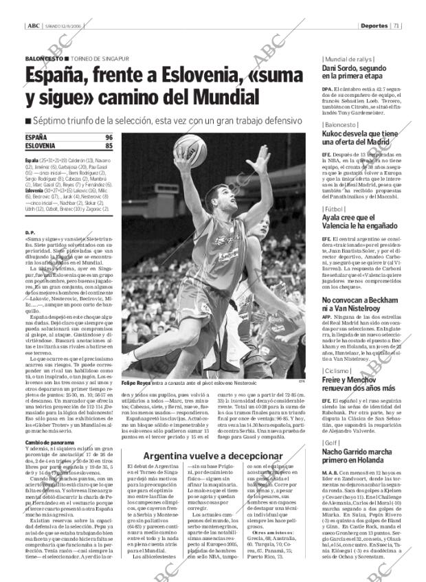 ABC MADRID 12-08-2006 página 87