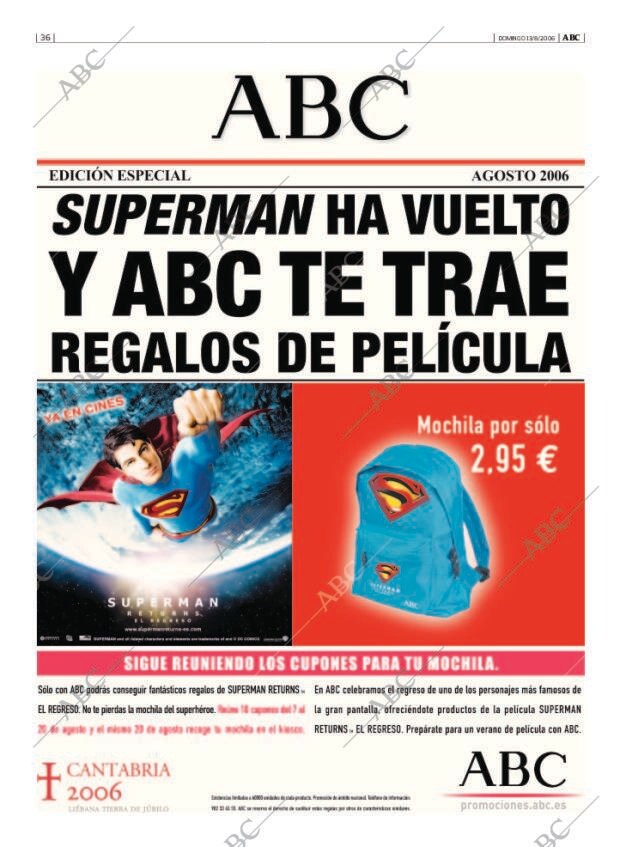 ABC MADRID 13-08-2006 página 36