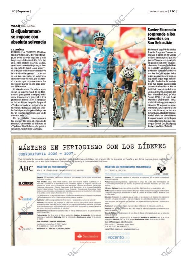 ABC MADRID 13-08-2006 página 96