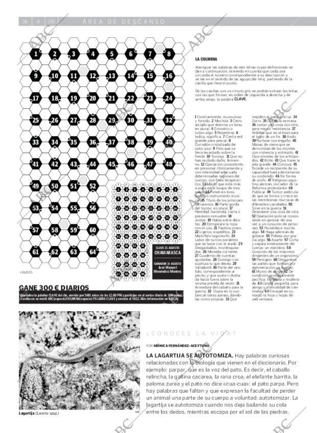 ABC MADRID 16-08-2006 página 54