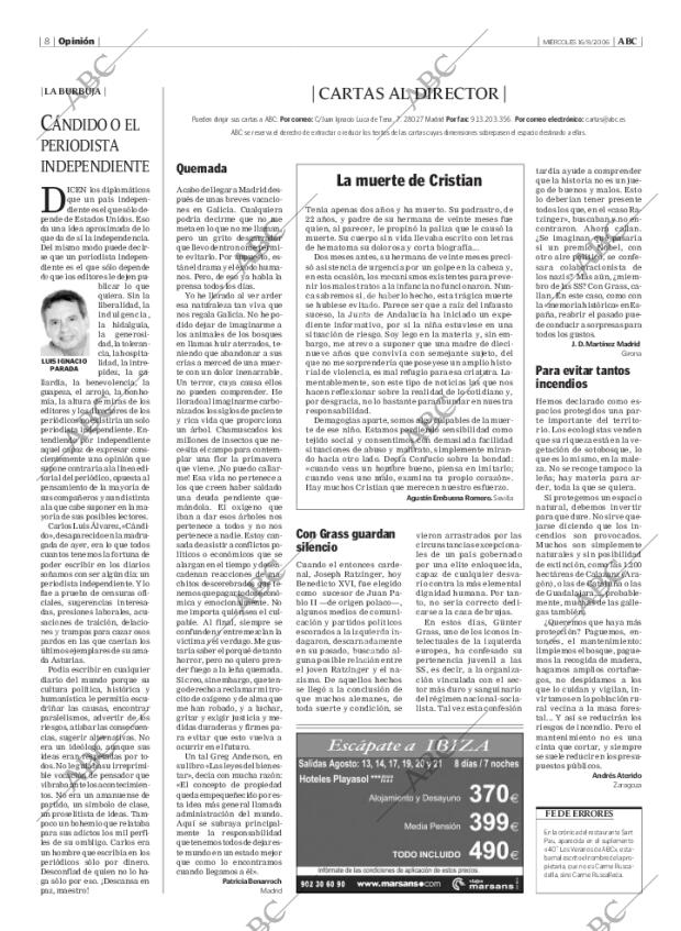 ABC MADRID 16-08-2006 página 8