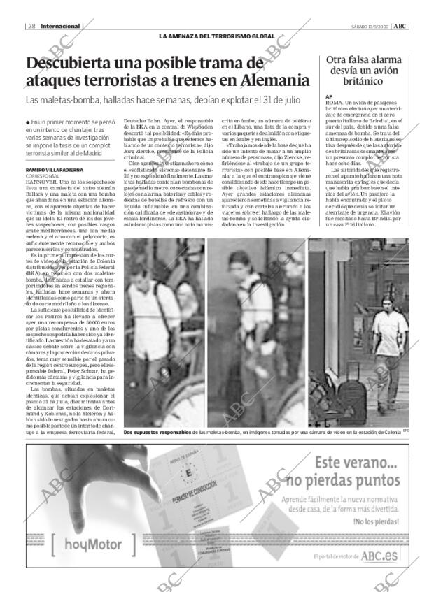 ABC MADRID 19-08-2006 página 28
