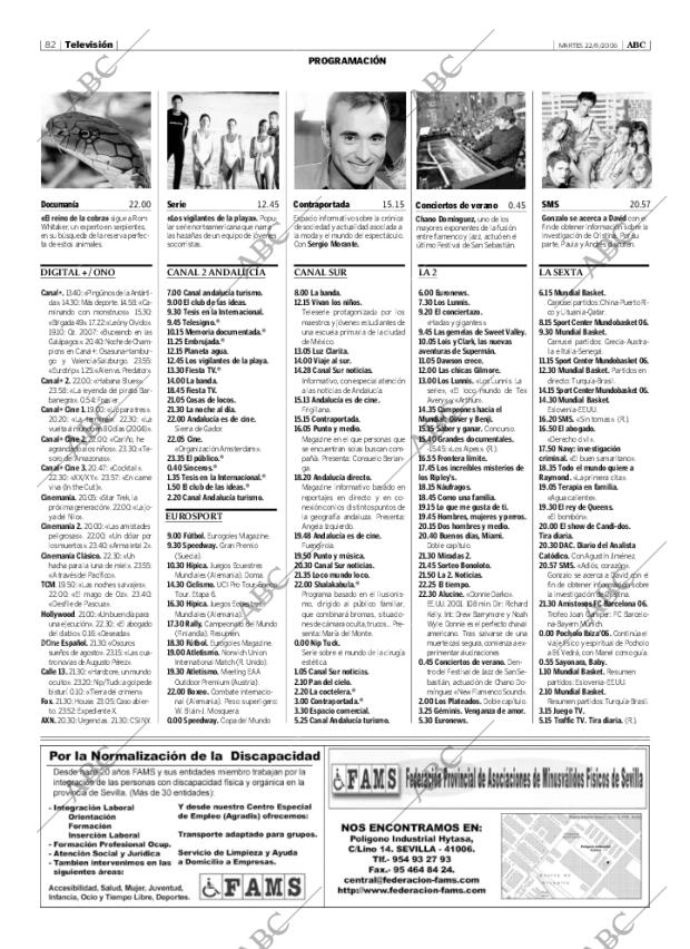 ABC SEVILLA 22-08-2006 página 98