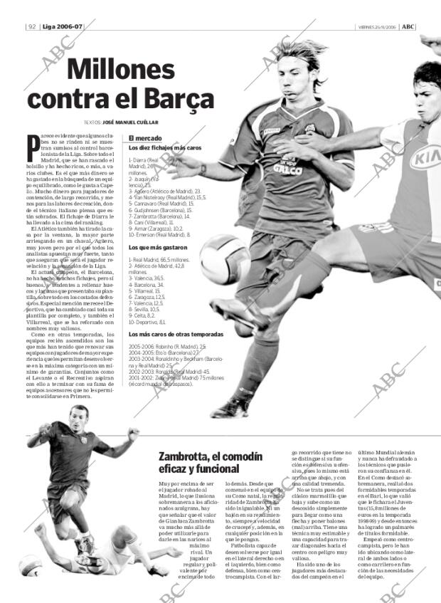 ABC MADRID 25-08-2006 página 108
