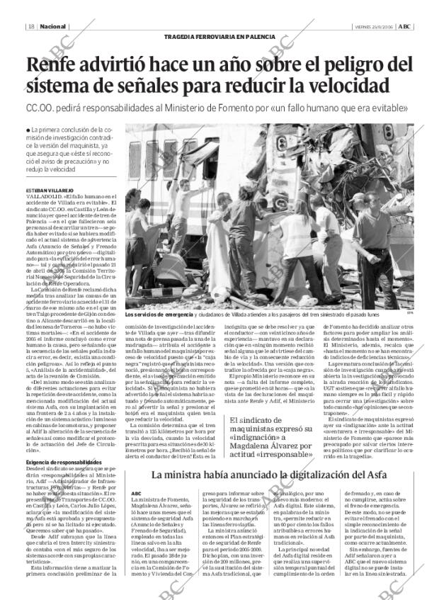 ABC MADRID 25-08-2006 página 18