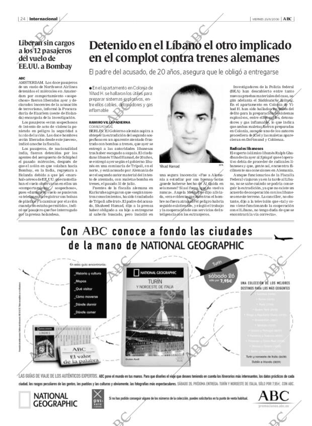 ABC MADRID 25-08-2006 página 24