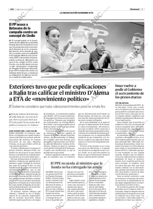 ABC MADRID 30-08-2006 página 17