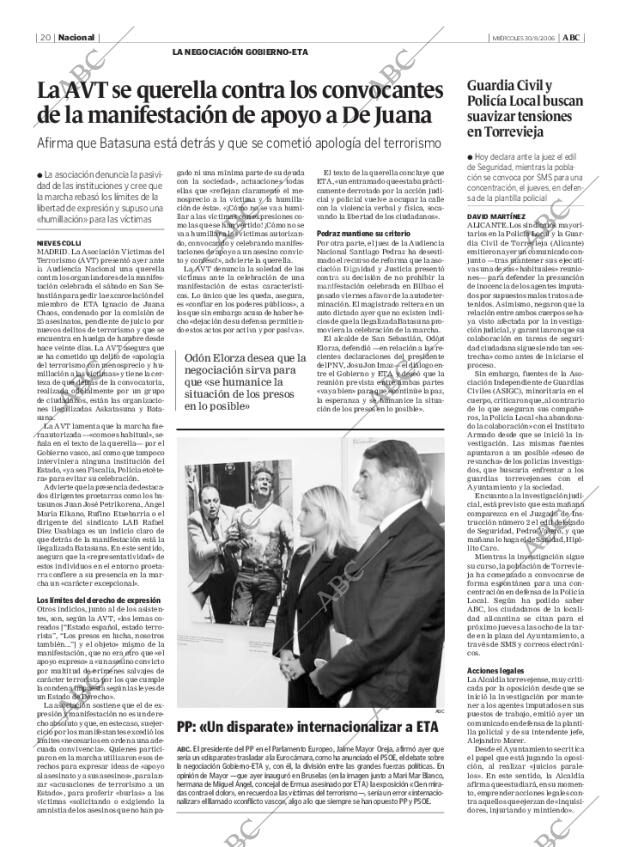 ABC MADRID 30-08-2006 página 20