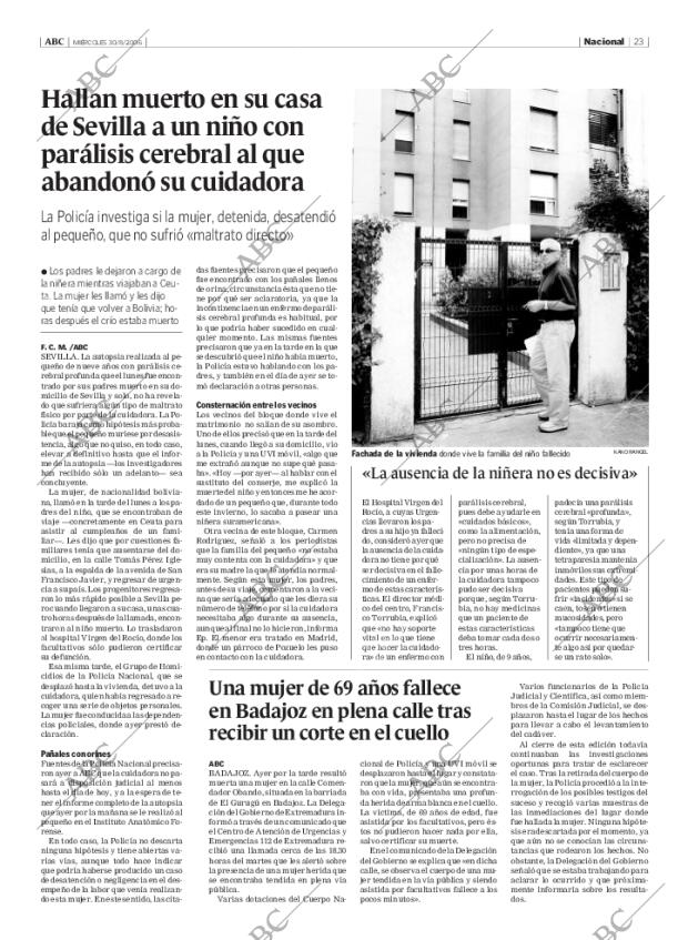 ABC MADRID 30-08-2006 página 23