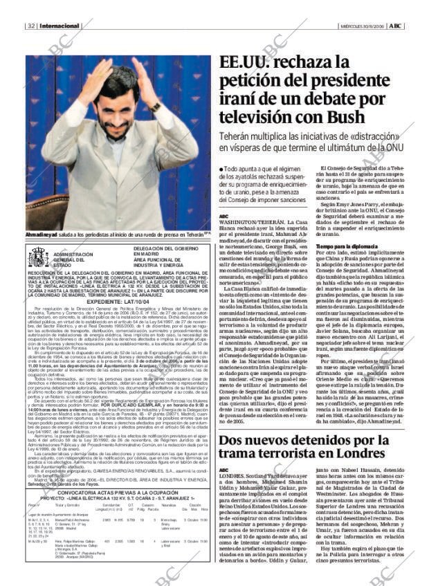ABC MADRID 30-08-2006 página 32