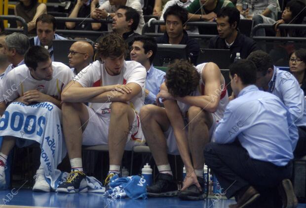 Espana contra Argentina, segunda semifinal del mundial de baloncesto de Japon