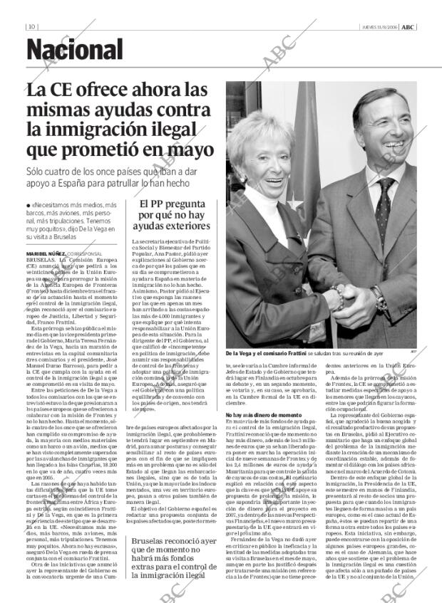 ABC MADRID 31-08-2006 página 10