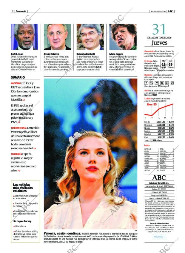 ABC MADRID 31-08-2006 página 2