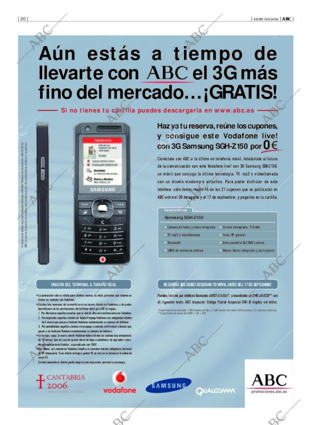 ABC MADRID 31-08-2006 página 20