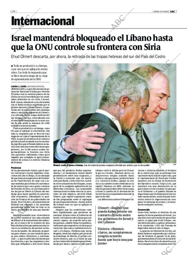 ABC MADRID 31-08-2006 página 24