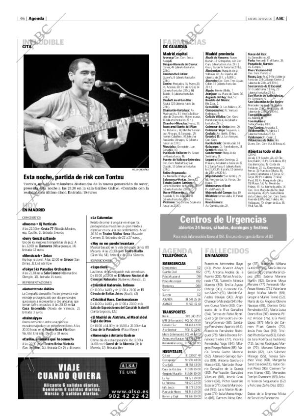 ABC MADRID 31-08-2006 página 62