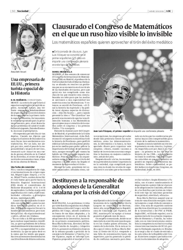 ABC MADRID 31-08-2006 página 66