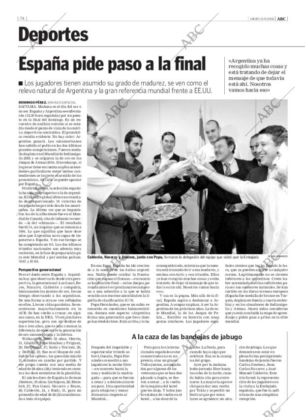 ABC MADRID 31-08-2006 página 90