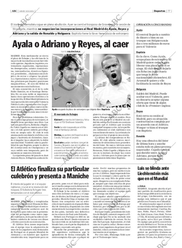 ABC MADRID 31-08-2006 página 93