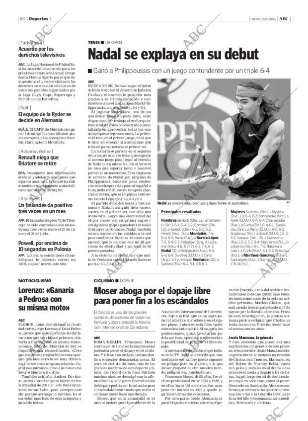 ABC MADRID 31-08-2006 página 96