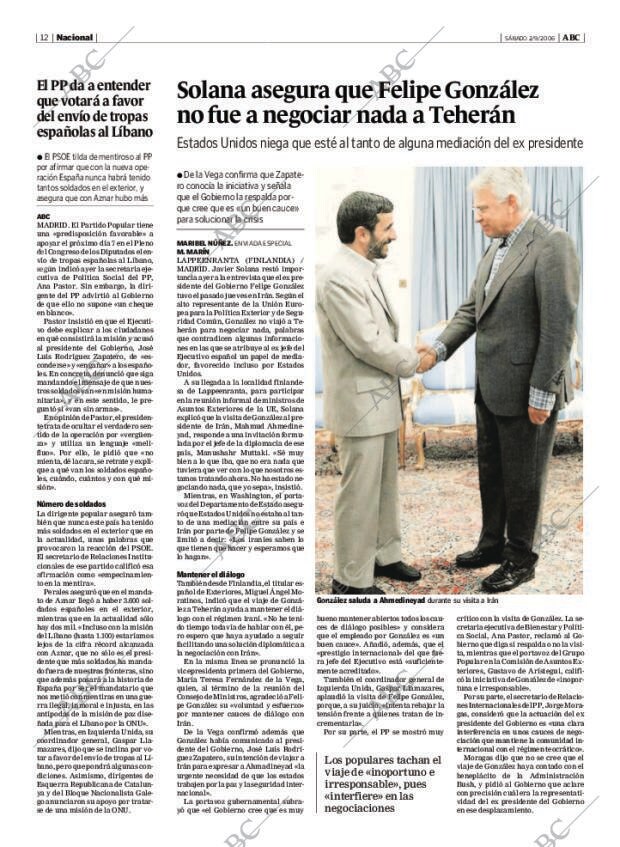 ABC MADRID 02-09-2006 página 12