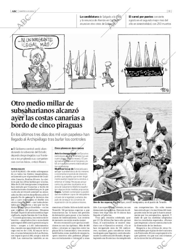 ABC MADRID 05-09-2006 página 11