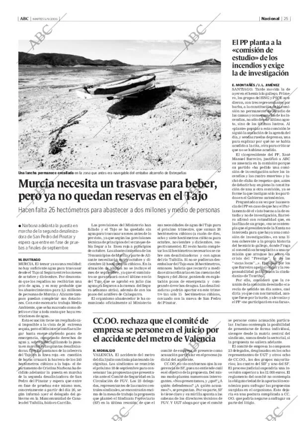 ABC MADRID 05-09-2006 página 25