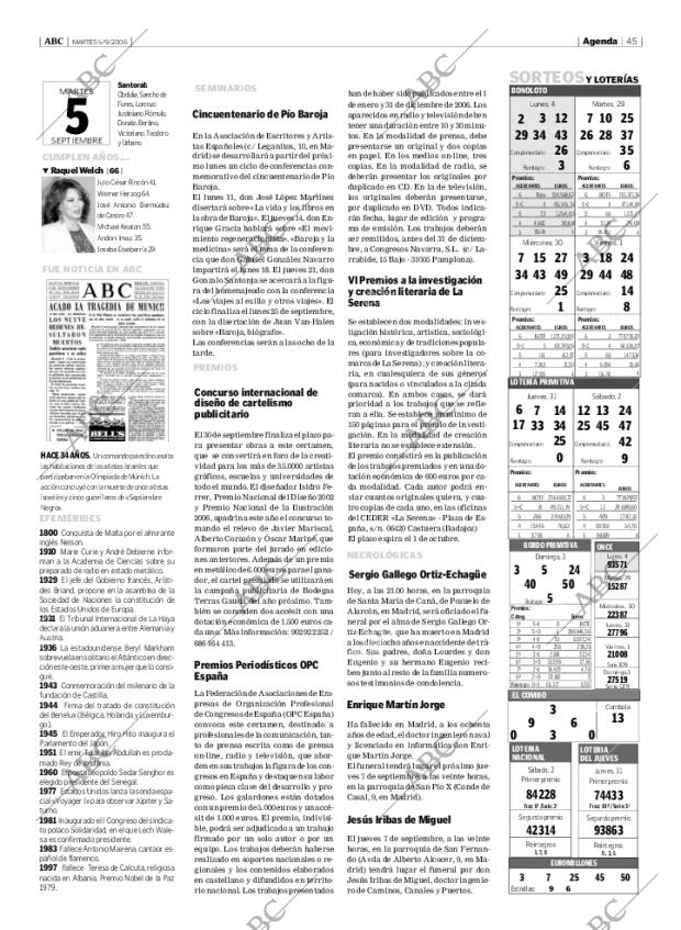 ABC MADRID 05-09-2006 página 45