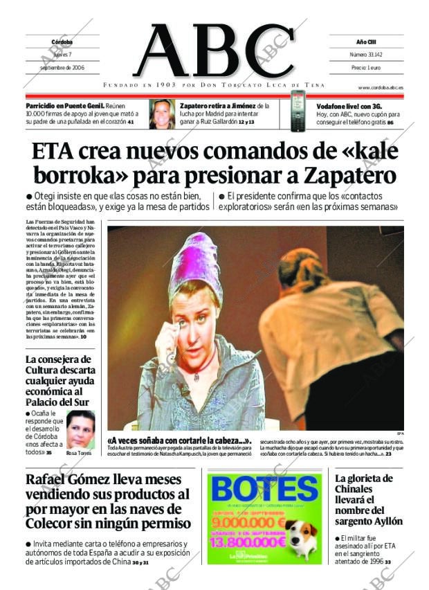 ABC CORDOBA 07-09-2006 página 1