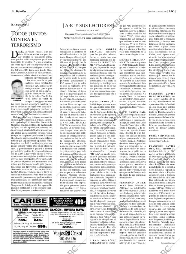 ABC MADRID 10-09-2006 página 8