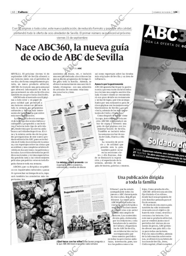 ABC SEVILLA 10-09-2006 página 68
