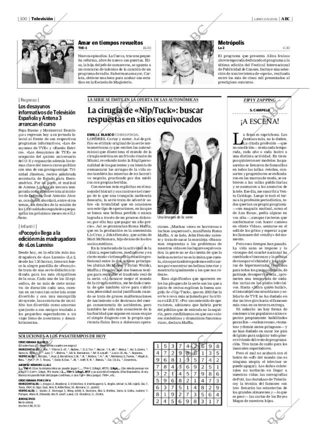 ABC MADRID 11-09-2006 página 100
