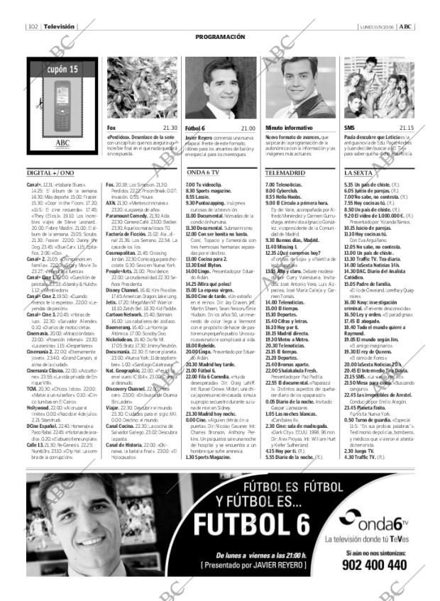 ABC MADRID 11-09-2006 página 102