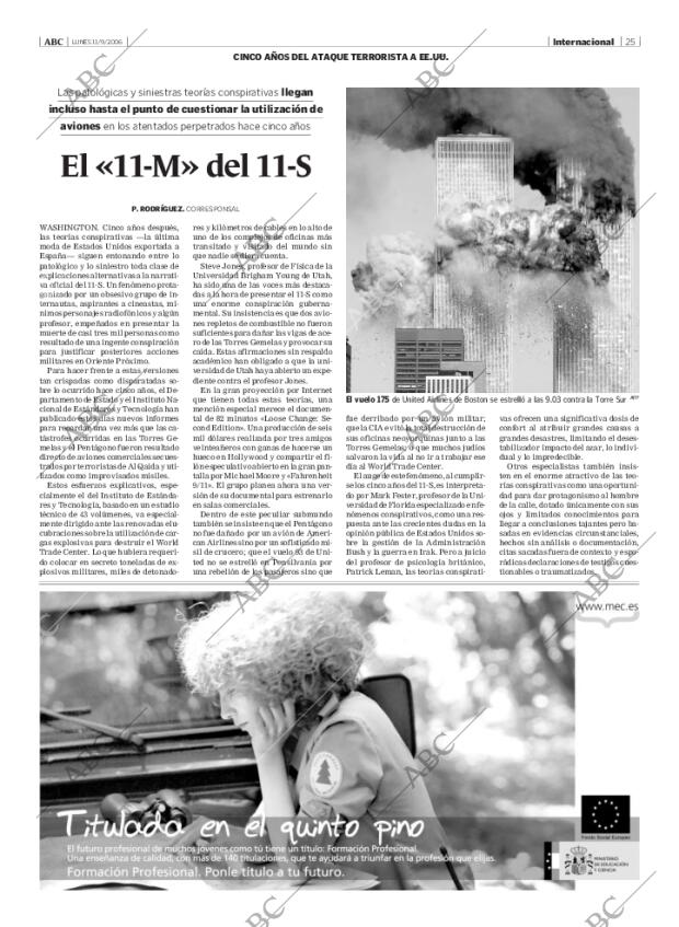 ABC MADRID 11-09-2006 página 25