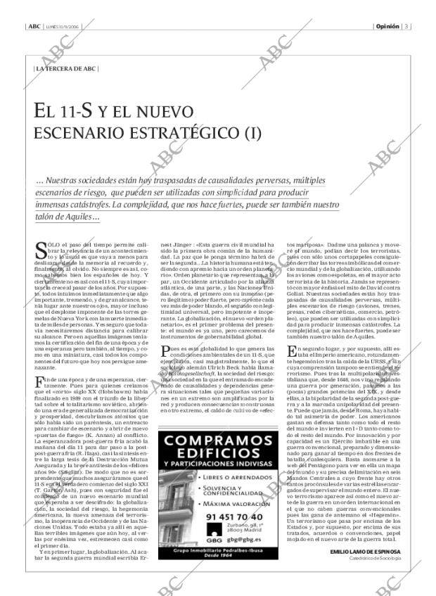 ABC MADRID 11-09-2006 página 3