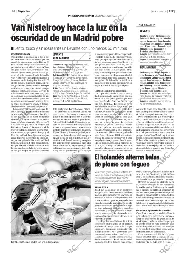 ABC MADRID 11-09-2006 página 84