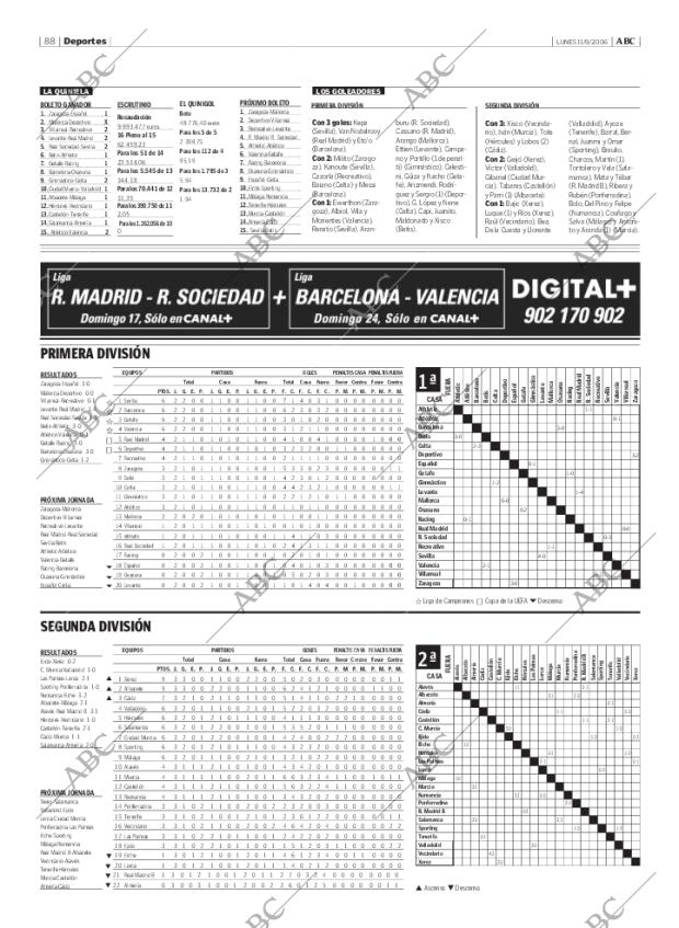 ABC MADRID 11-09-2006 página 88