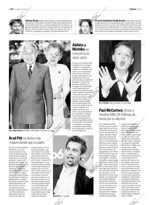 ABC MADRID 11-09-2006 página 97