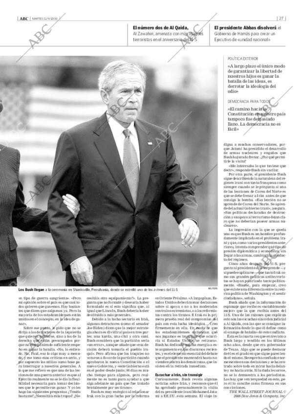 ABC MADRID 12-09-2006 página 27