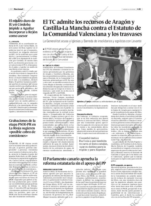 ABC MADRID 14-09-2006 página 22