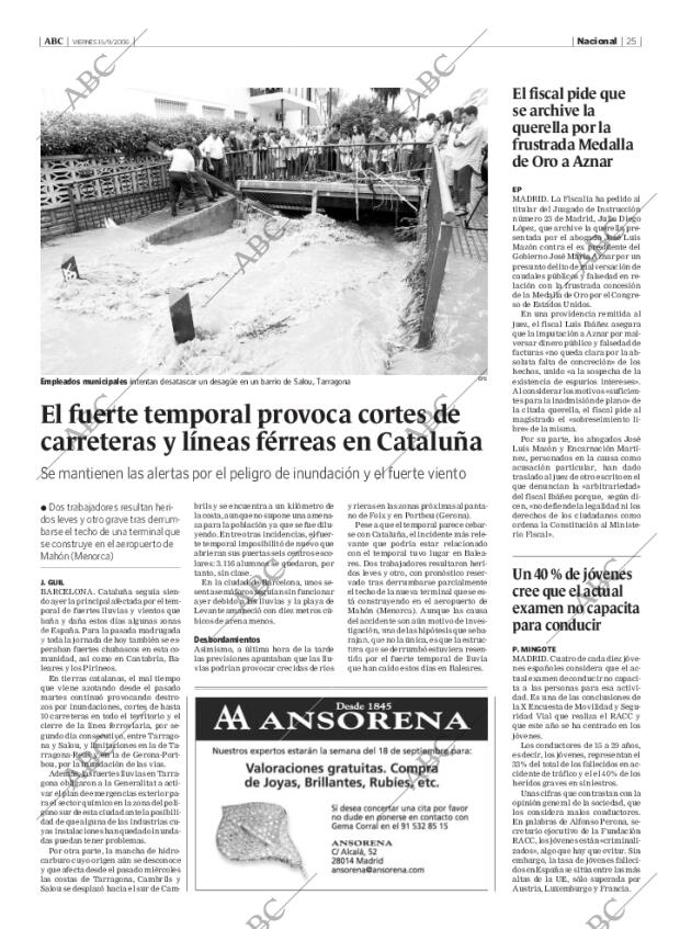ABC MADRID 15-09-2006 página 25
