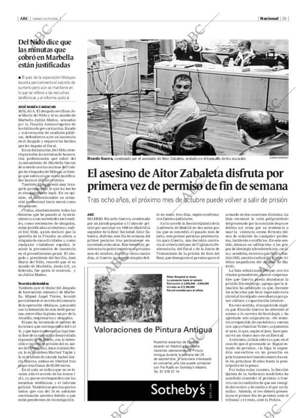 ABC MADRID 16-09-2006 página 19