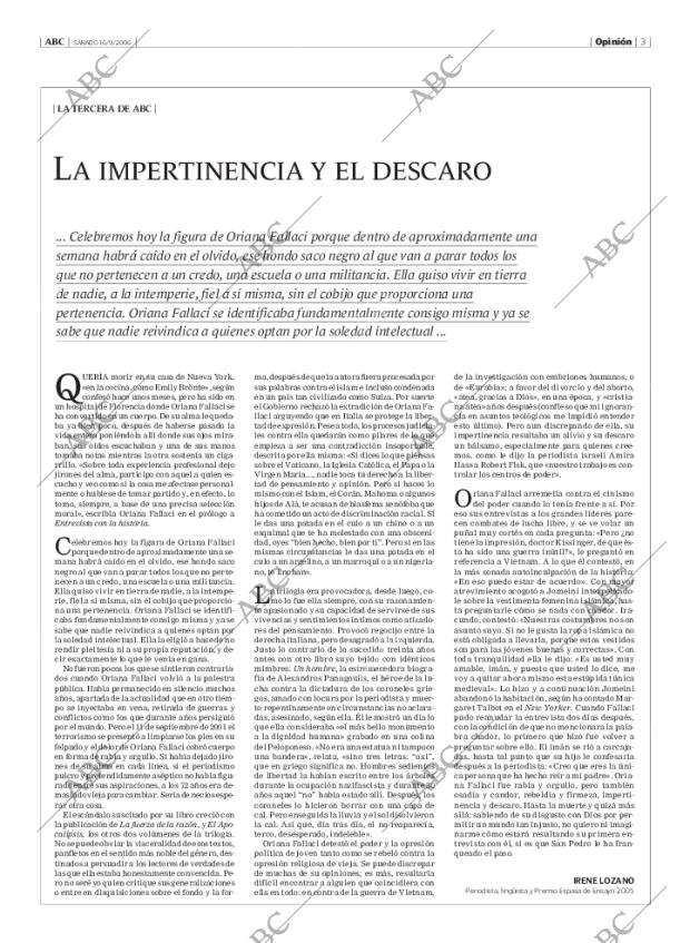 ABC MADRID 16-09-2006 página 3