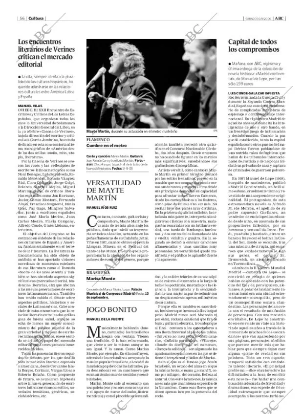 ABC MADRID 16-09-2006 página 72