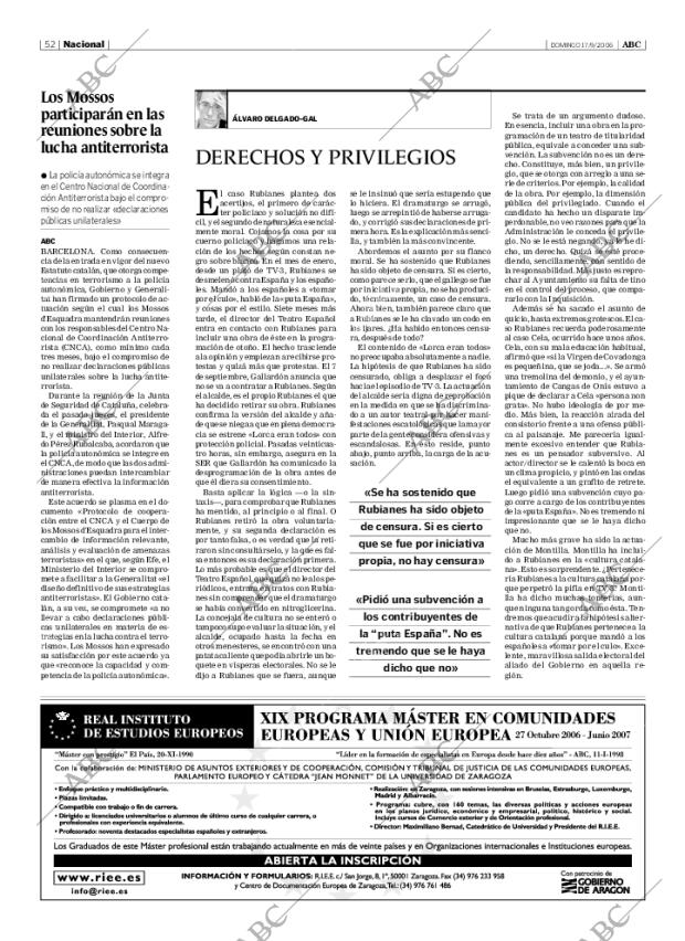 ABC SEVILLA 17-09-2006 página 52