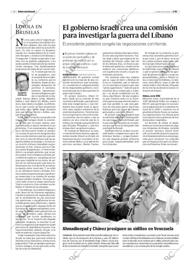 ABC MADRID 18-09-2006 página 38